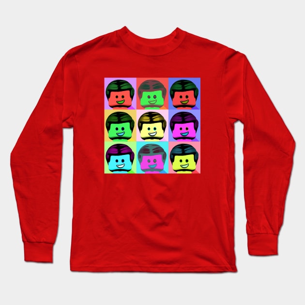 Lego Monroe 9 Long Sleeve T-Shirt by j2artist